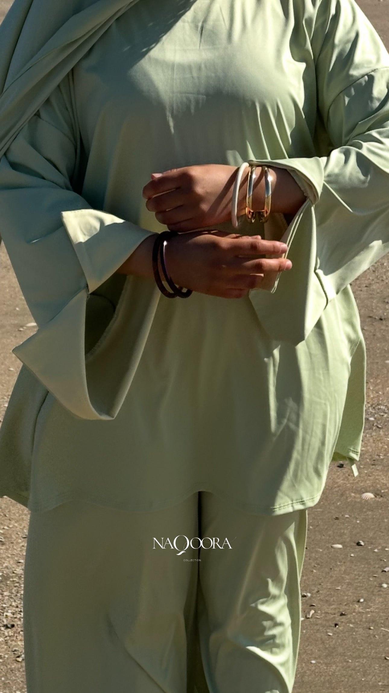 Burkini (3 pièces) Matcha Lemon