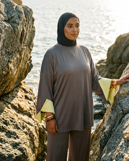 Burkini (3 pièces) Cookie Cream