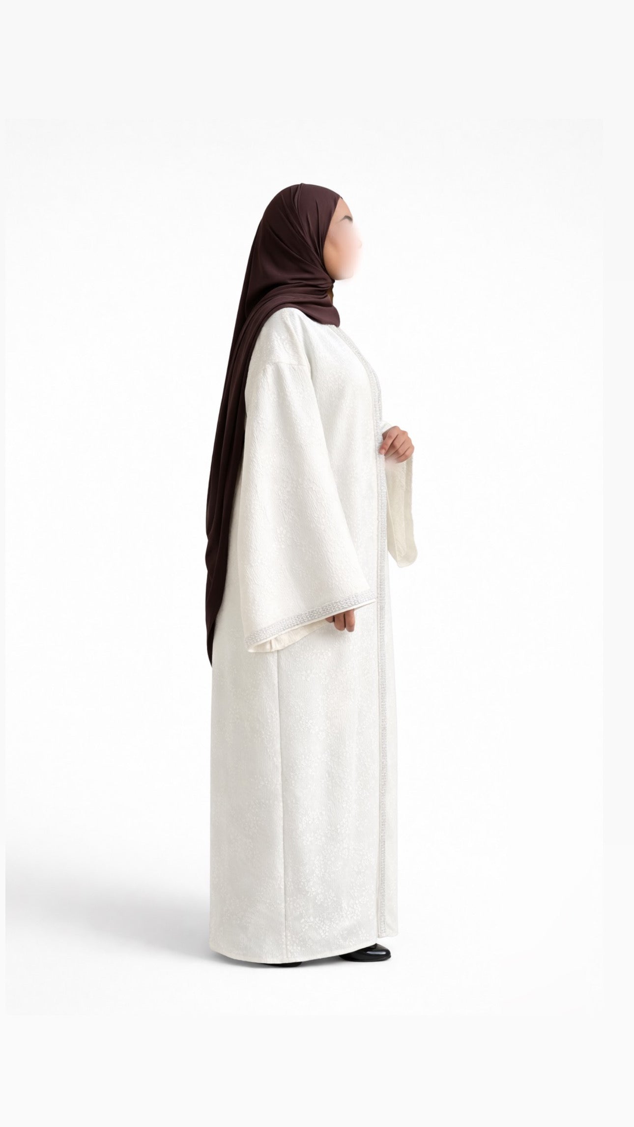 Kimono Ivory Pearl Brocade