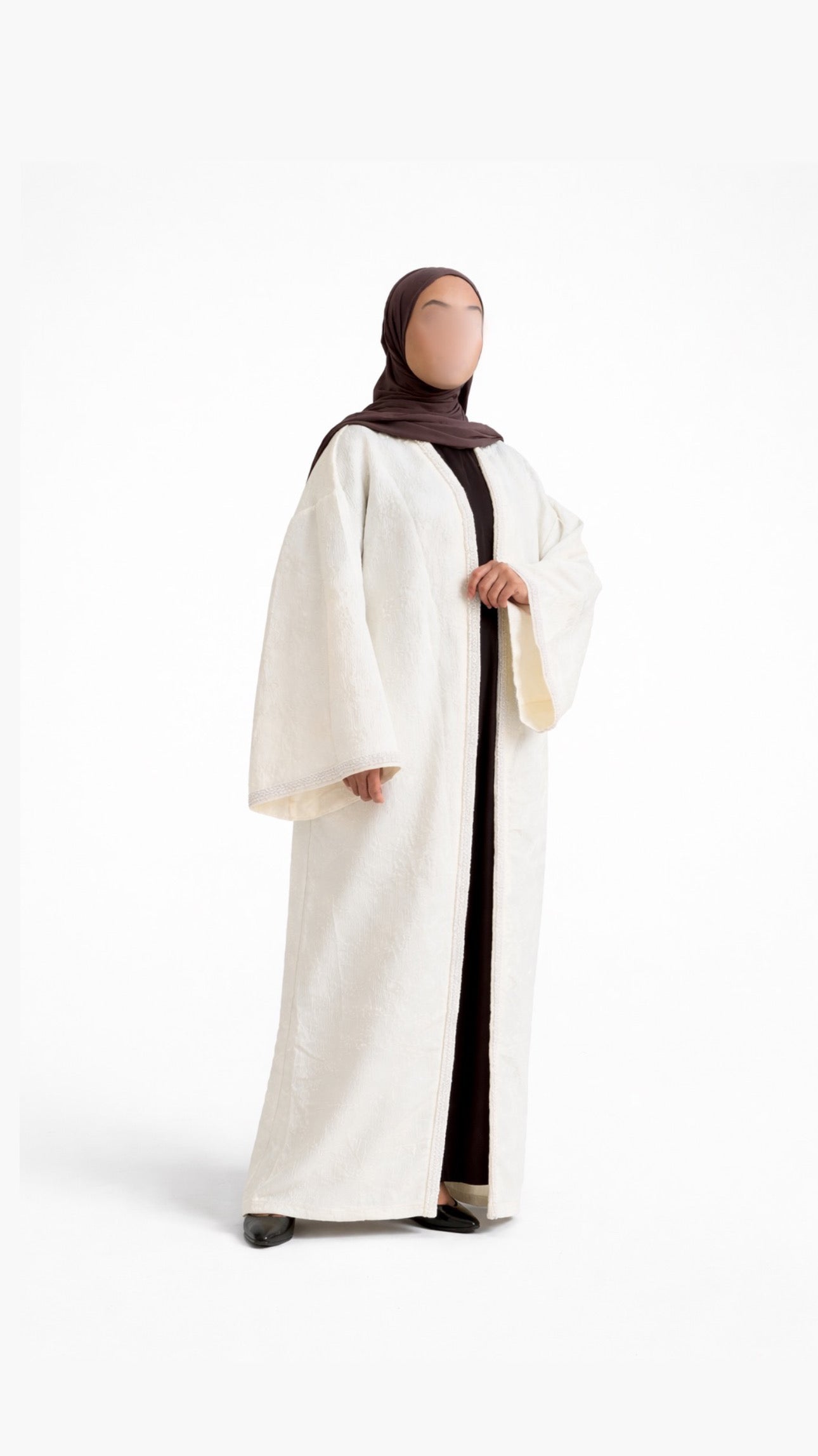 Kimono Ivory Pearl Brocade