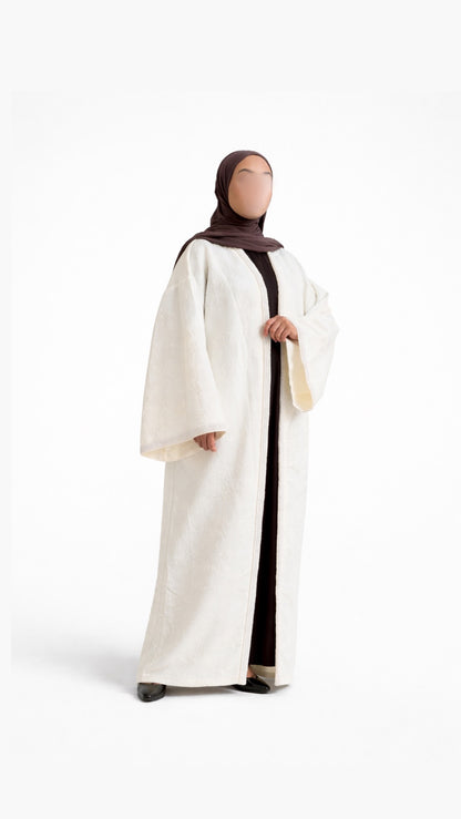 Kimono Ivory Pearl Brocade
