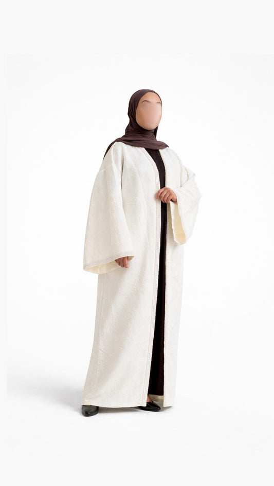 Kimono Ivory Pearl Brocade