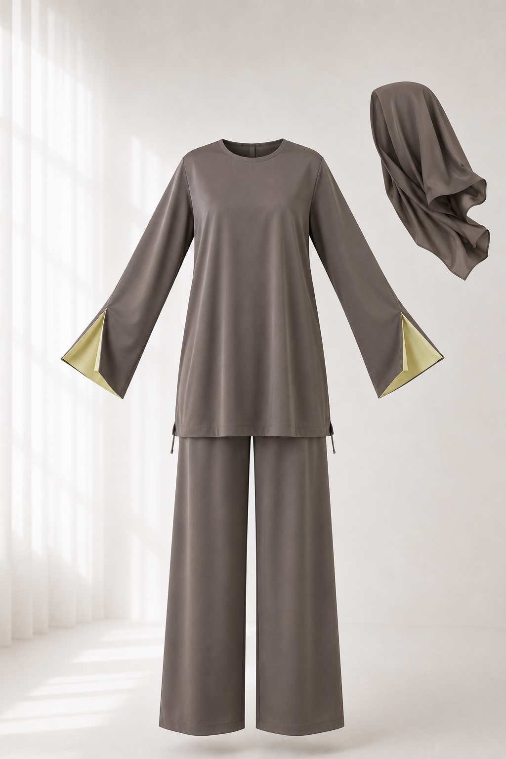 Burkini (3 pièces) Cookie Cream