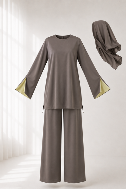Burkini (3 pièces) Cookie Cream