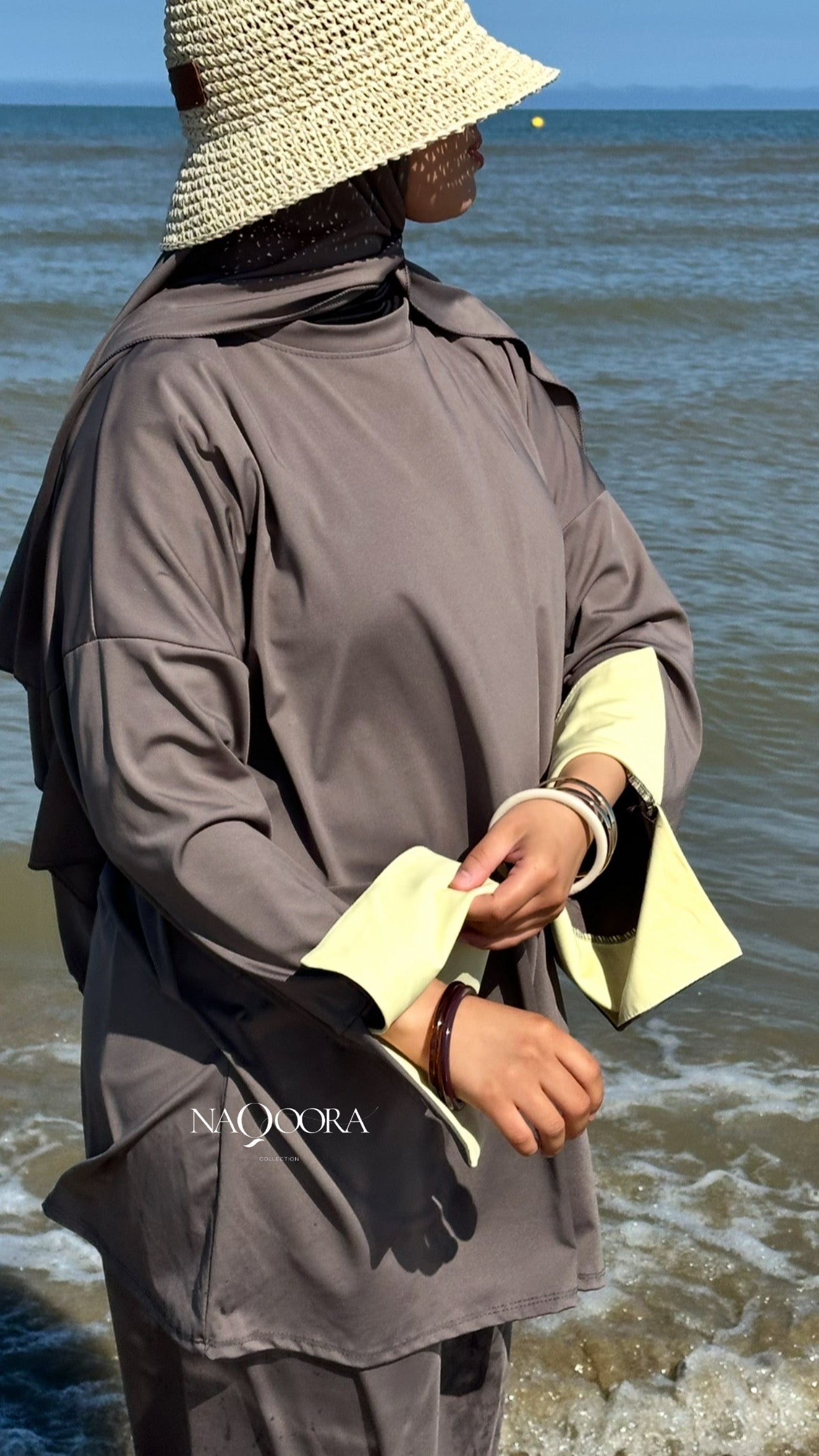 Burkini (3 pièces) Cookie Cream